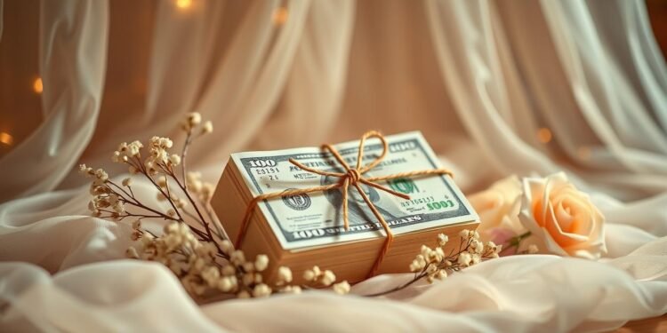 Geldgeschenk Hochzeit kreative Ideen