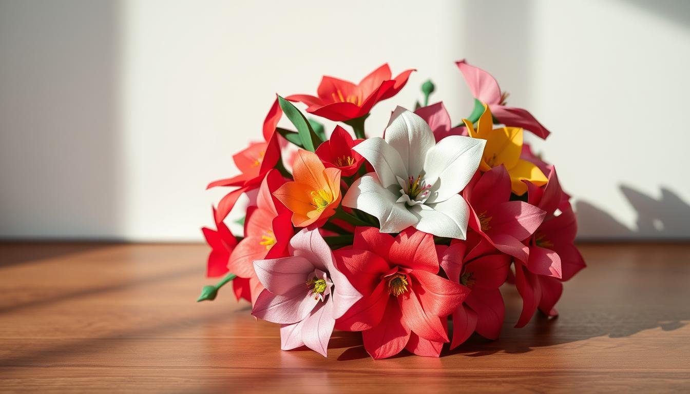 Geldschein Blumen falten Hochzeitsgeschenk