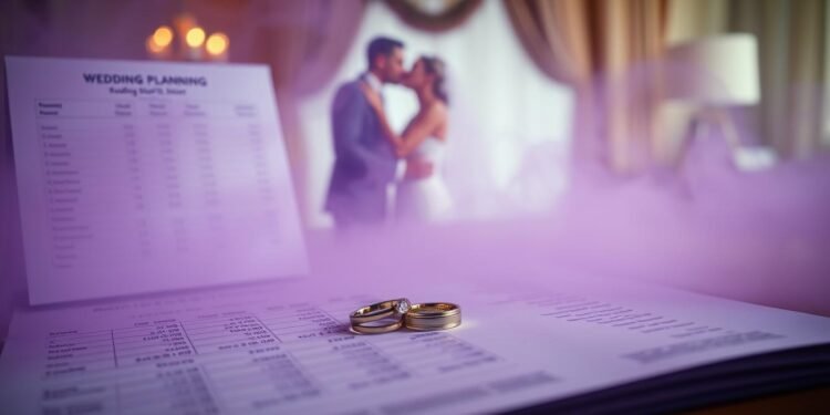 Hochzeitsbudget Planung