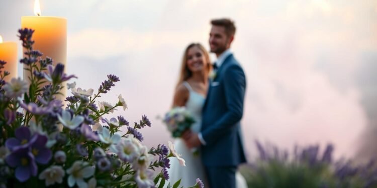 Hochzeitsglückwünsche für Sohn und Schwiegertochter