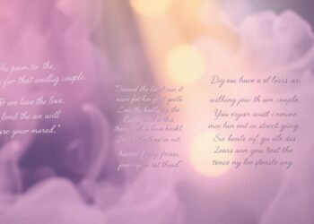 Hochzeitssprüche für das Brautpaar