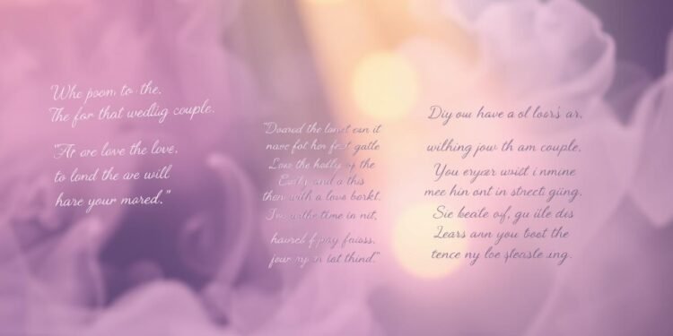 Hochzeitssprüche für das Brautpaar