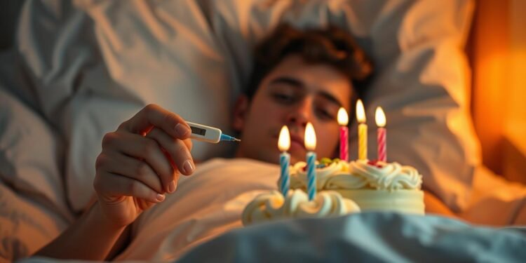 Krankschreibung und Geburtstag