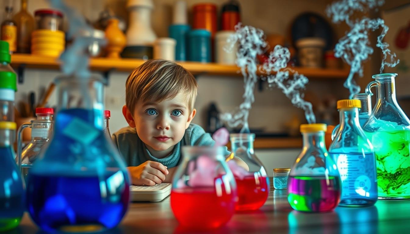 Küchenchemie Experimente für Kinder