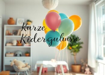 Kurze Kinderglückwünsche