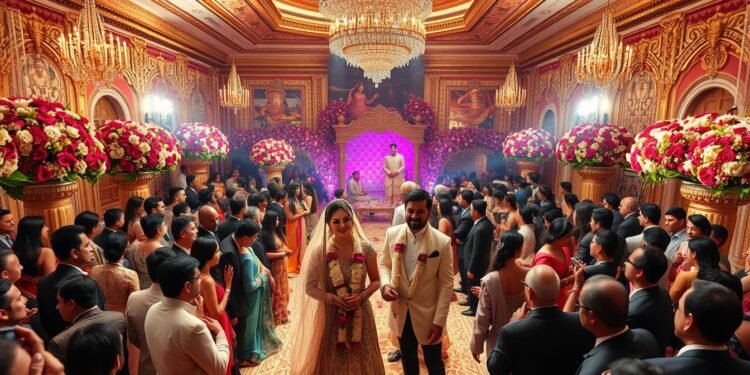 Luxushochzeit Ambani Feier