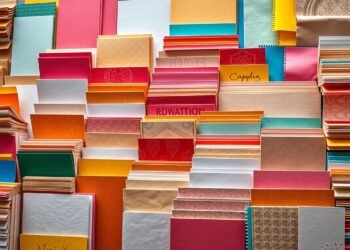 Papier Online Auswahl verschiedener Karten