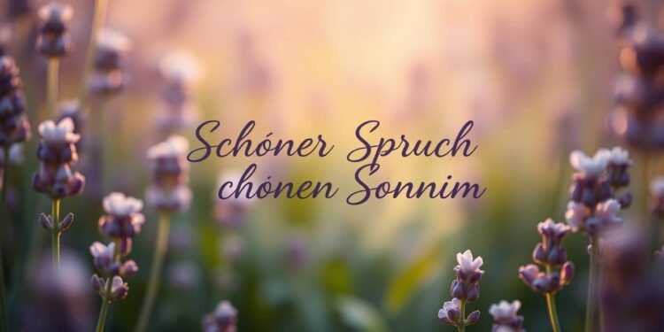 Schöner Spruch Schönen Sonntag