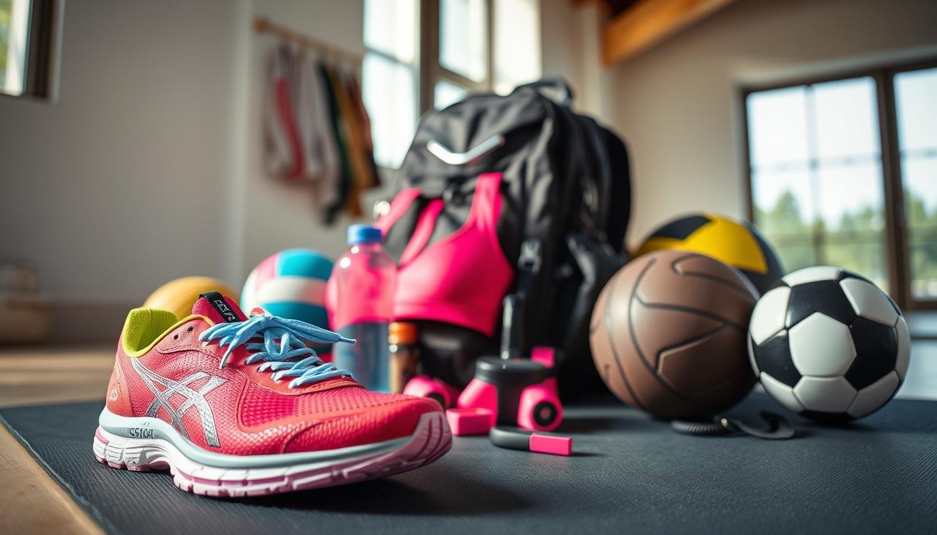 Sportausrüstung für Teenager