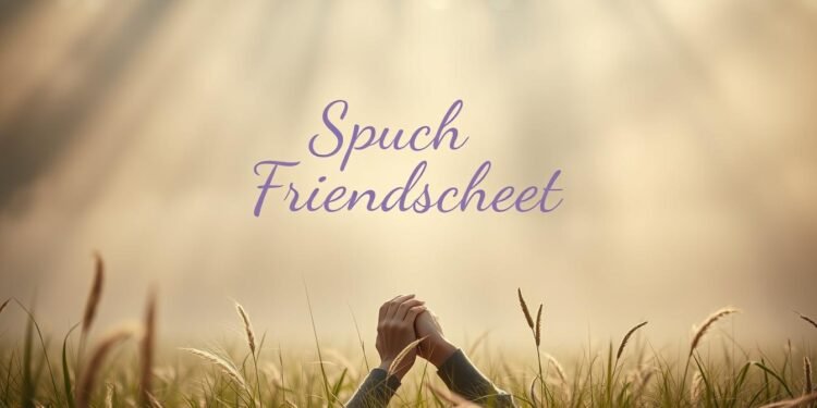 Spruch Freundschaft