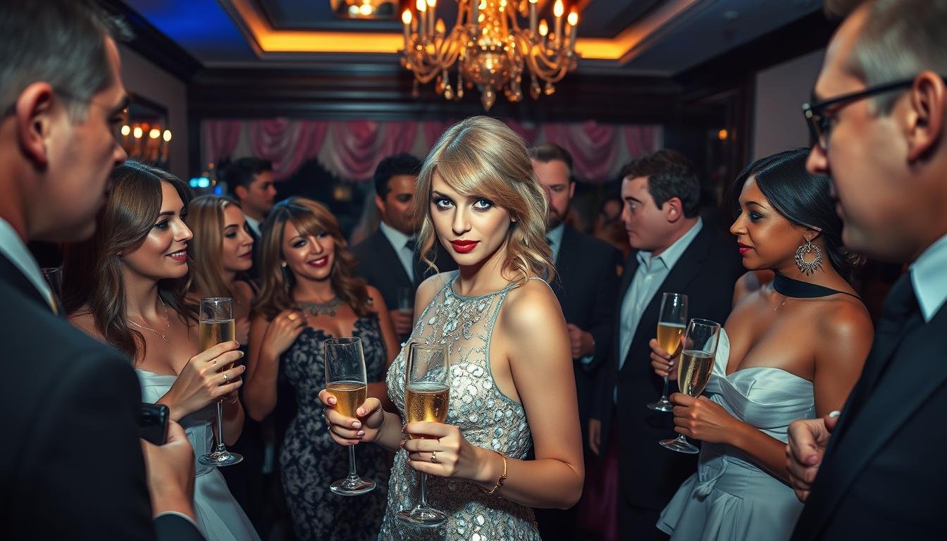 Taylor Swift Geburtstagsparty Prominente