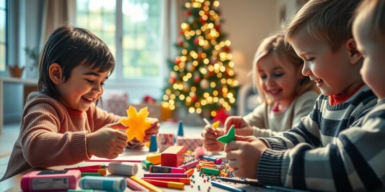 Weihnachtsgeschenke basteln mit Kindern