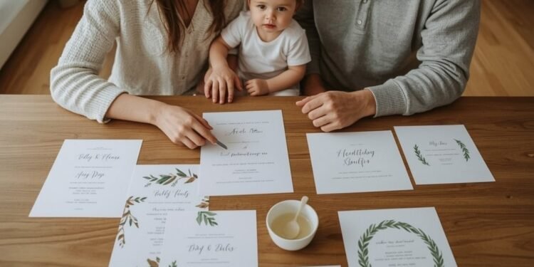 Baby bei der Hochzeit: Planung und Beikost im Blick