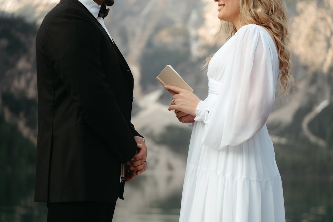 A man and a woman standing next to each other