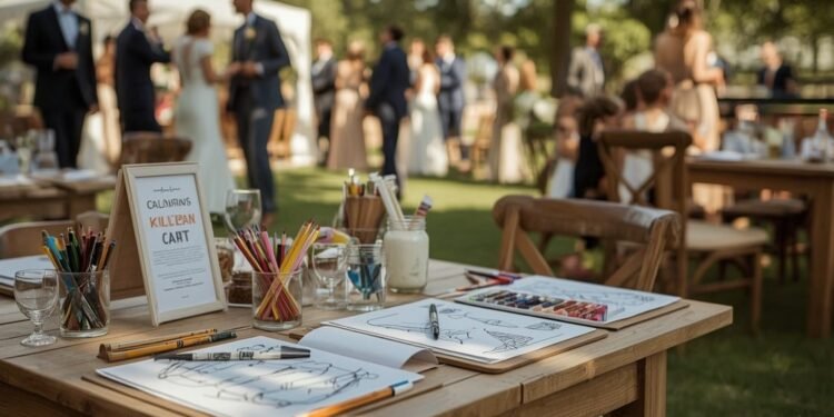 Kinderbeschäftigung auf der Hochzeit: Malecke statt Langeweile