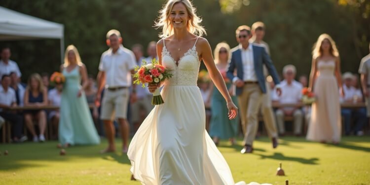 Outdoor-Spiele für die perfekte Hochzeitsfeier