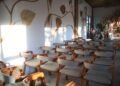 Wandverkleidung im Trauzimmer: Designpaneele